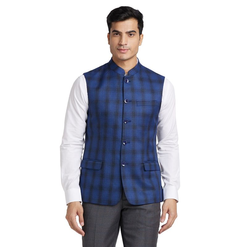 Park Avenue Dark Blue Waistcoat (39)