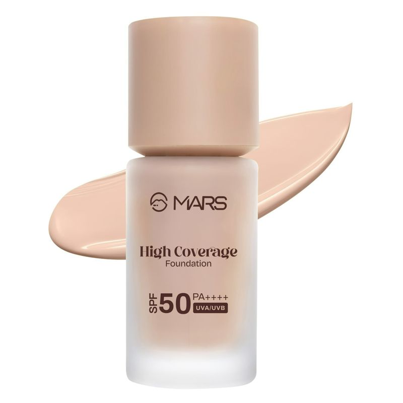 MARS SPF50 PA++++ High Coverage Liquid Foundation - Shade-02