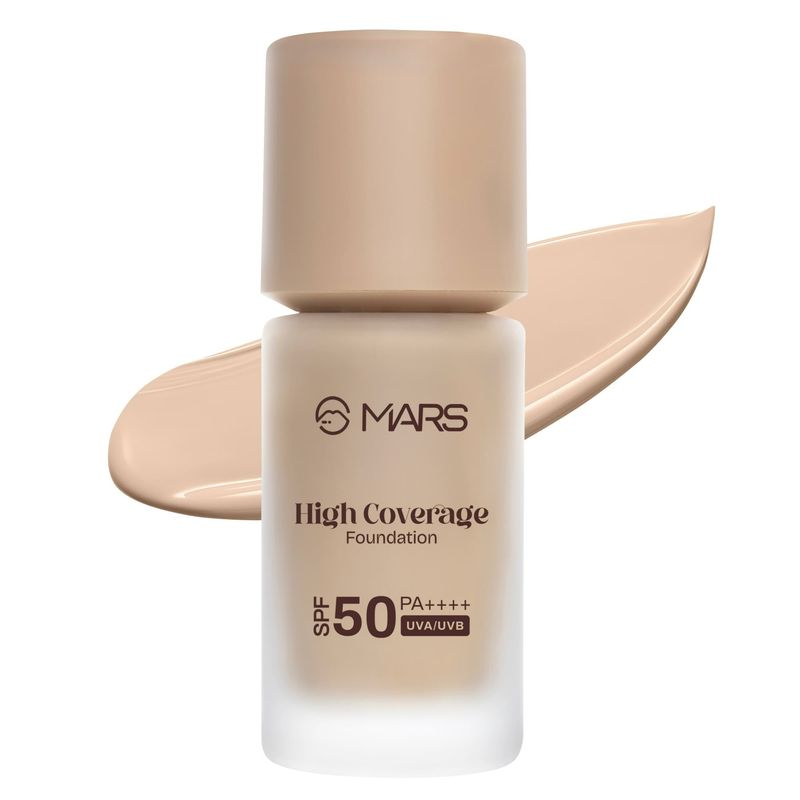 MARS SPF50 PA++++ High Coverage Liquid Foundation - Shade-04