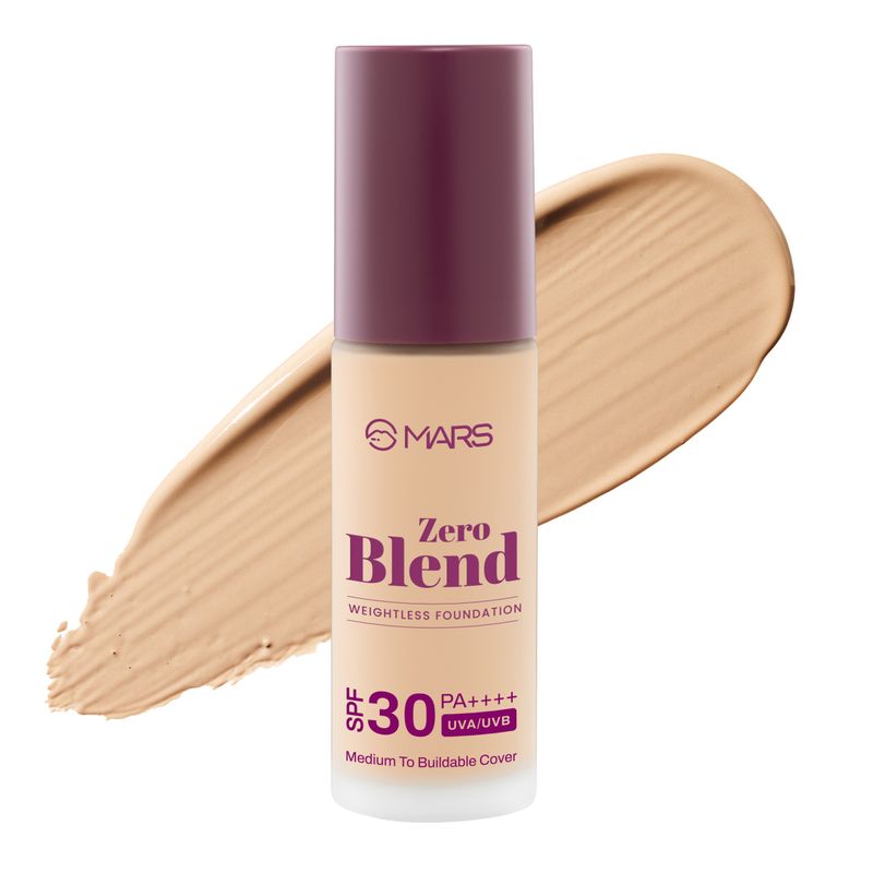 MARS SPF30 PA++++Zero Blend Weightless Foundation 06-HONEY GOLD
