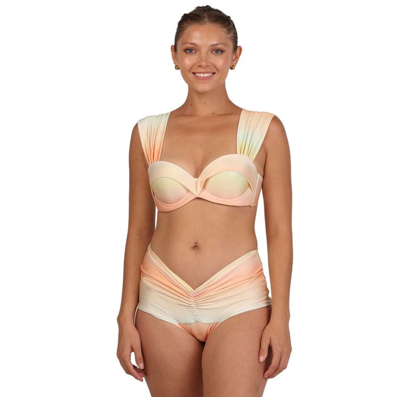 Addery Multi-Color Gradient Bikini Swimwear (Set of 2) (S)