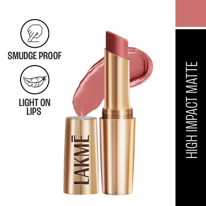 Lakme 9 to 5 Primer + Matte Lipstick - Blushing Nude