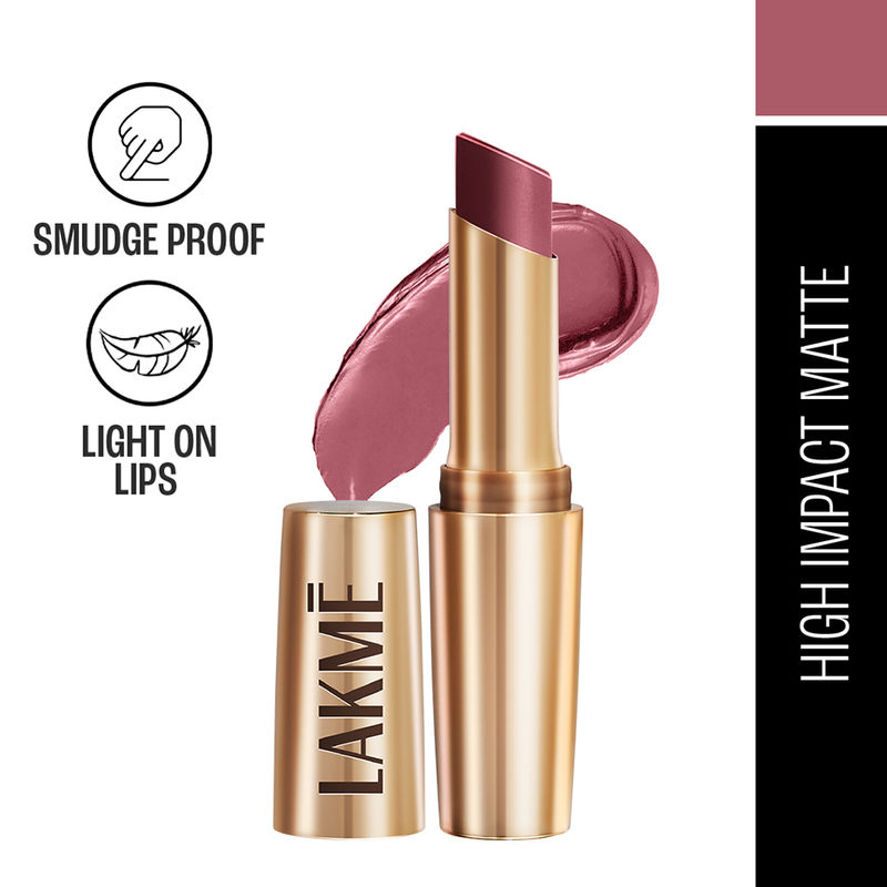 Lakme 9 to 5 Primer + Matte Lipstick - Mauve Matter