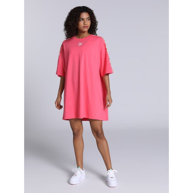 Puma Essentials Women Pink Dress (M)
