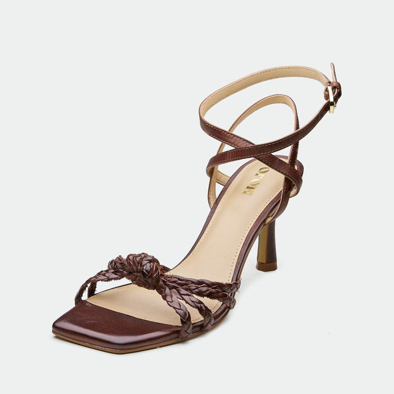 Oroh Nuneaton Brown Heels (EURO 36)