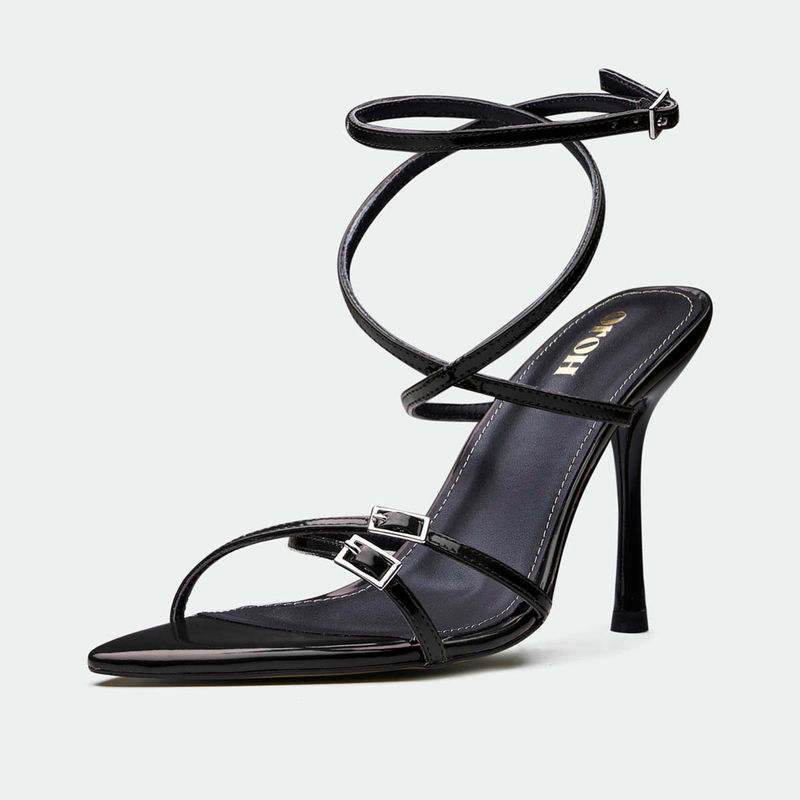 Oroh Lincoln Black Heels (EURO 36)