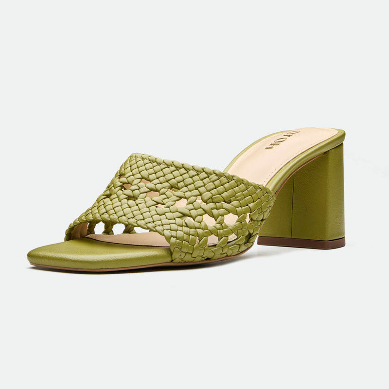 Oroh Woking Green Heels (EURO 36)