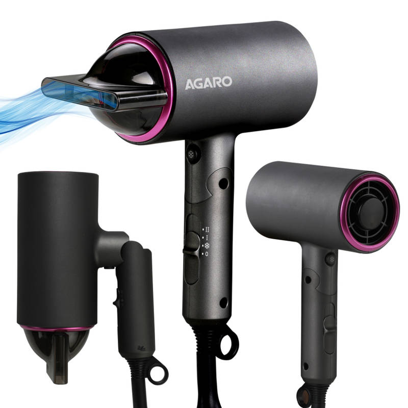Agaro HD-1214 1400W Black Hair Dryer - Image 2