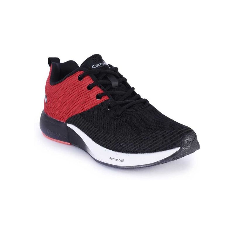 Campus Orbit-2 Running Shoes (5g-622-blk-red) - Uk 9