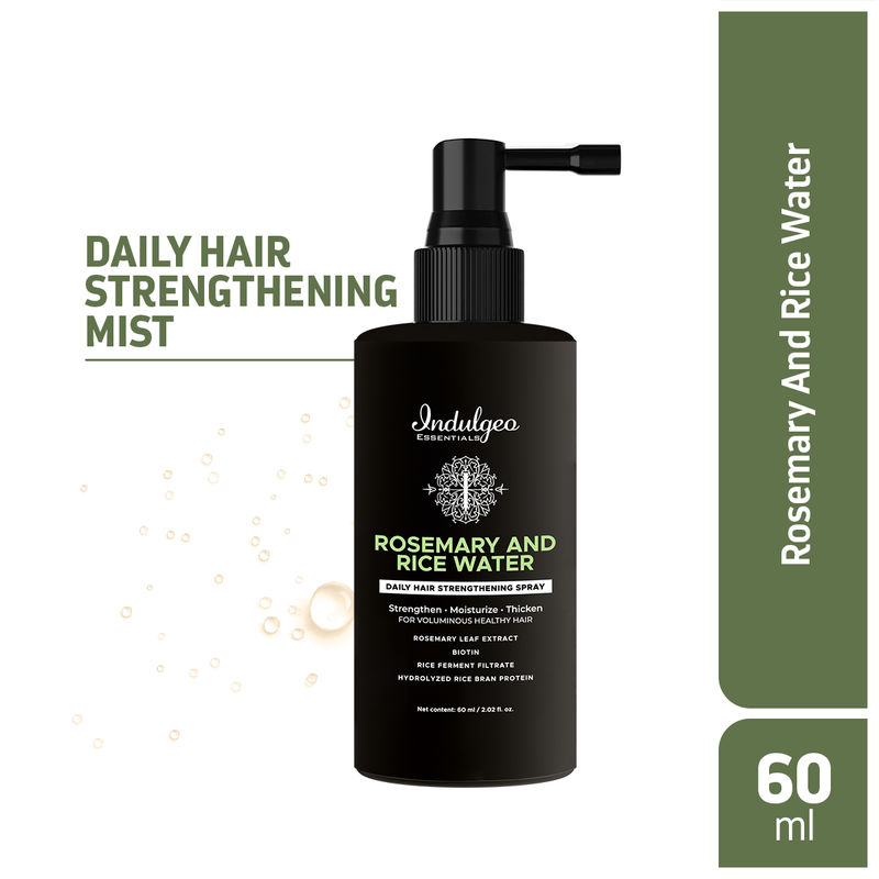 Indulgeo Essentials Rosemary And Rice Water Hair Growth Spray
