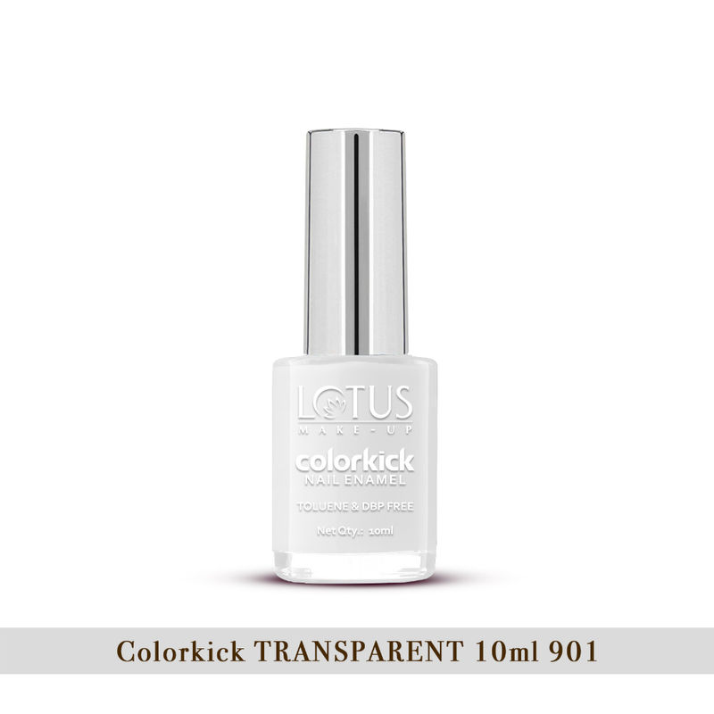 Lotus Make Up Colorkick Nail Enamel - Transparent 901