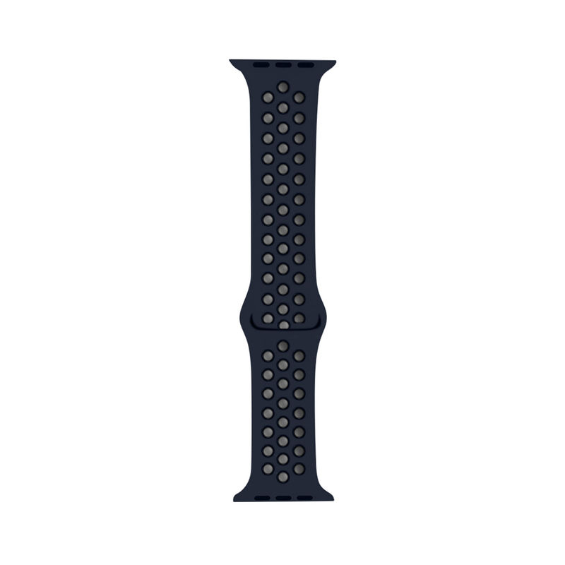 Pipa Bella by Nykaa Fashion Ombre Silicone Navy Blue Apple Watch Strap (38)