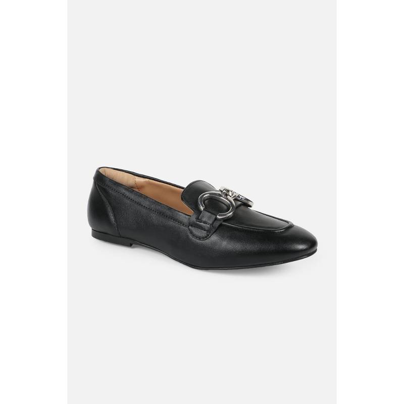 Allen Solly Women Black Casual Slip On Loafers (UK 3)