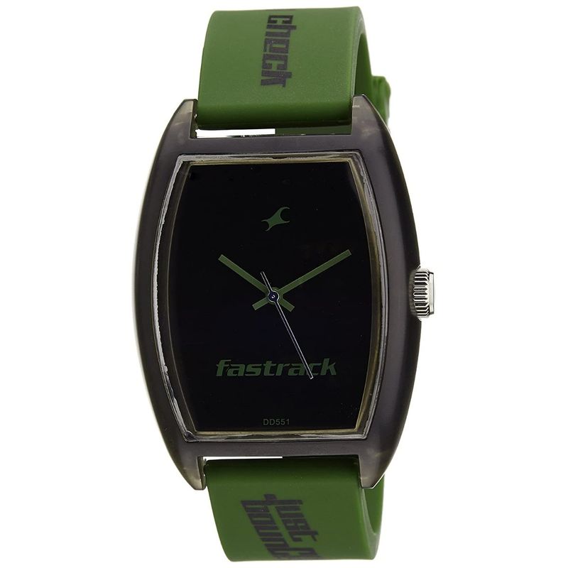 Buy Fastrack Rectangular Dial Analog Watch for Unisex_9947PP01CJ Online