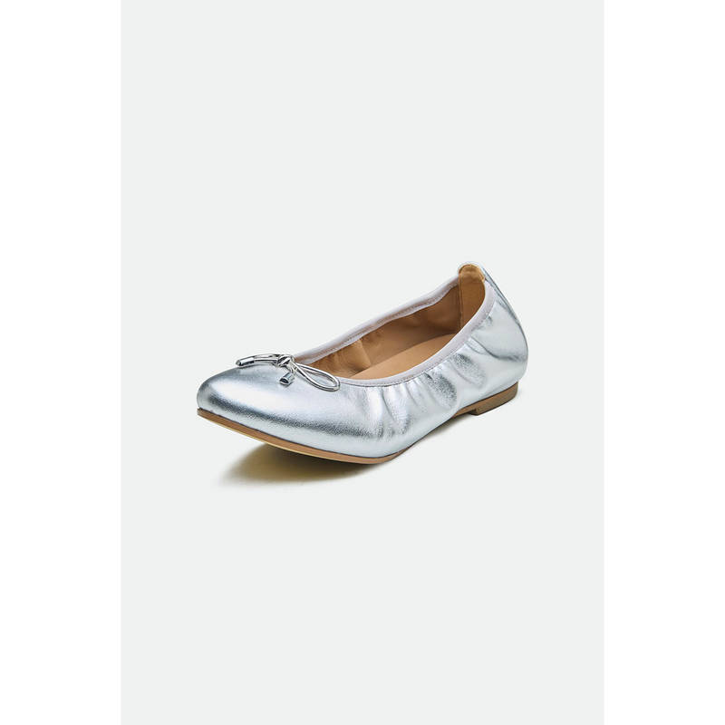Oroh Silver Harrogate Ballerinas (EURO 36)