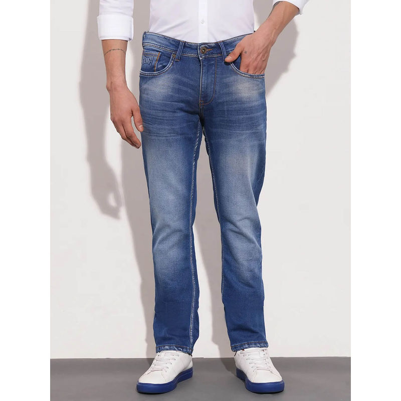 Being Human Mens Light Tone Denim Jeans (38)