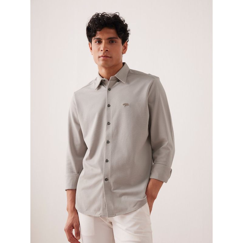Andamen Pebble Knit Shirt Regular Fit (2XL)