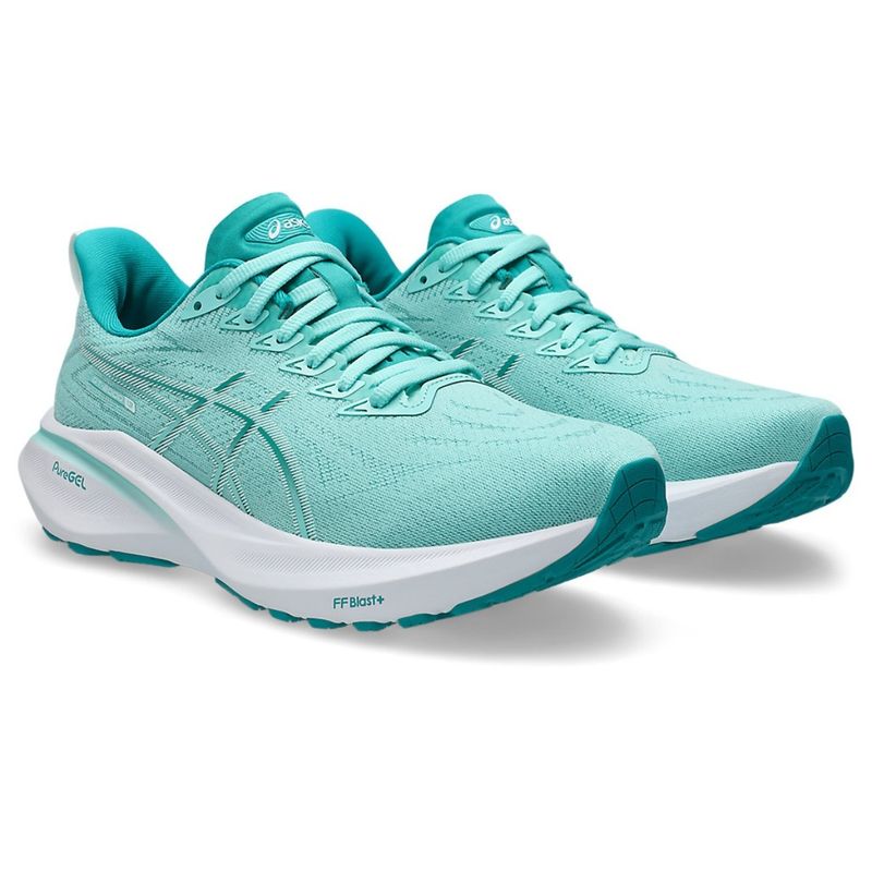 ASICS GT-2000 13 Womens Green Running Shoes (UK 4)