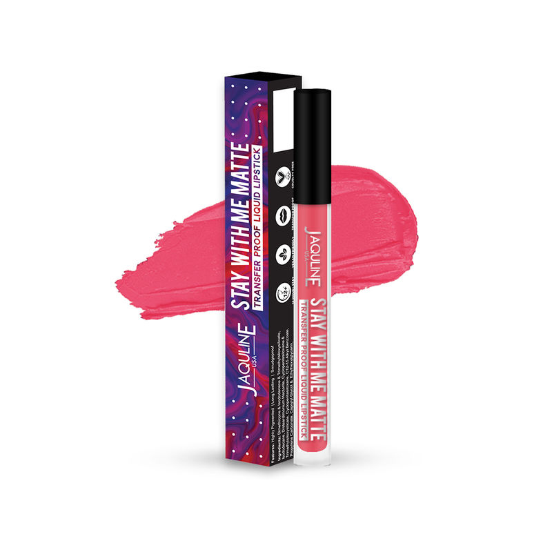 Jaquline USA Stay With Me Matte Liquid Lipstick - Play Girl