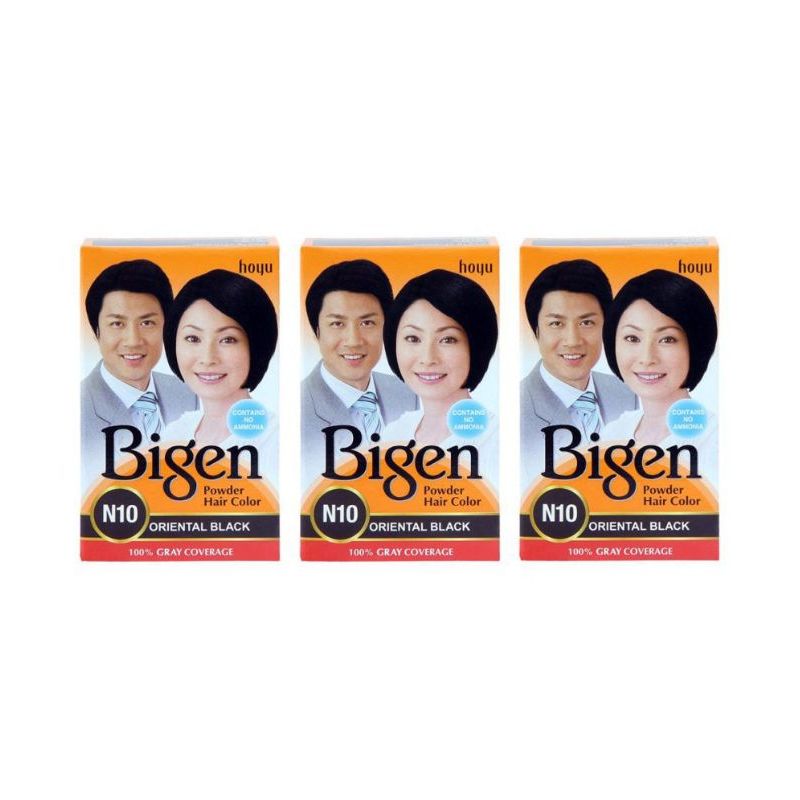 Bigen Powder Hair Color - Oriental Black (Pack of 3): Buy Bigen Powder Hair  Color - Oriental Black (Pack of 3) Online at Best Price in India | Nykaa
