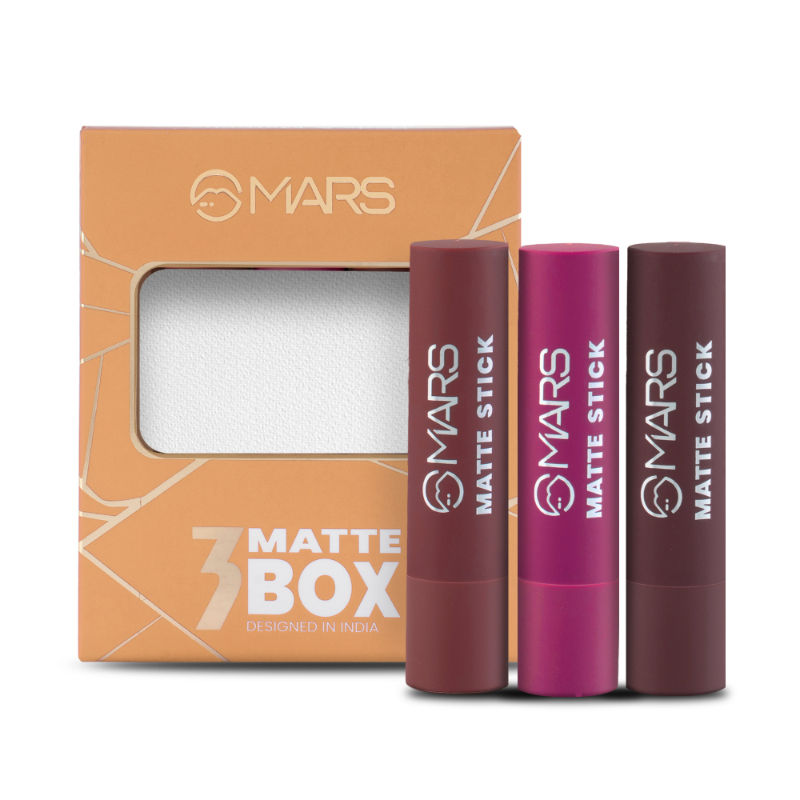 MARS Matte Lipsticks Box- All Rounder