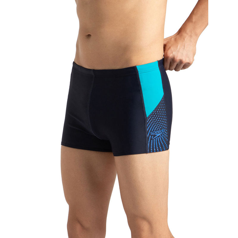 Speedo Men's Endurance10 Dive Aquashort - True Navy & Aquarium (S)