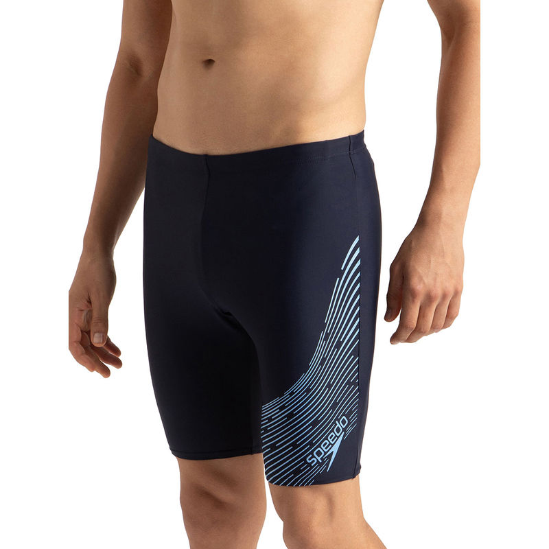 Speedo Men's Endurance10 Medley Logo Jammer - True Navy & Curiousblue (S)