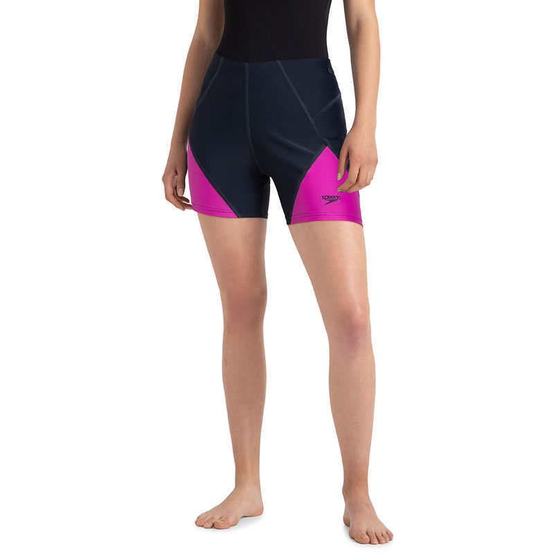 Speedo Women's Endurance10 Sport Shorts - True Navy & Diva (32)