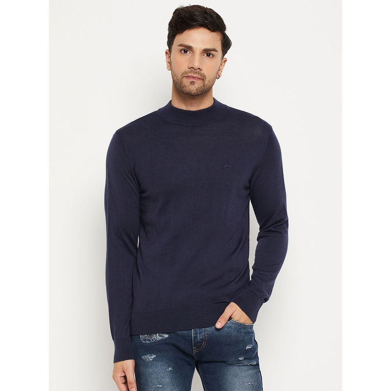 98 Degree North Navy Blue Mens Sweater (M)