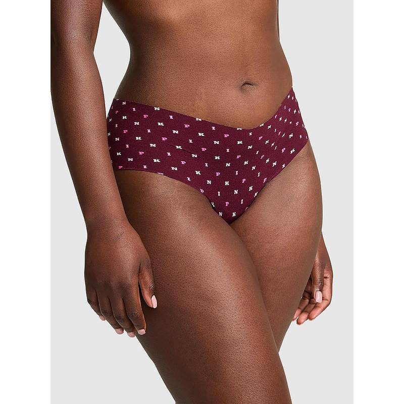 Victoria's Secret PINK No-Show Hip Hugger Panty Purple (XS)