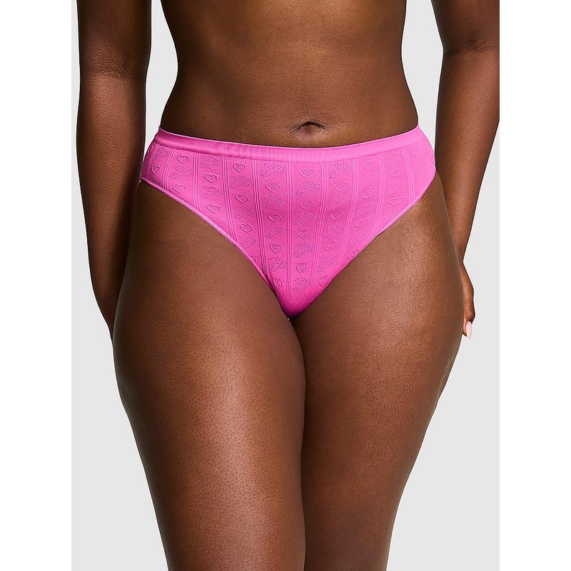 Victoria's Secret PINK Seamless Bikini Panty Pink (XL)