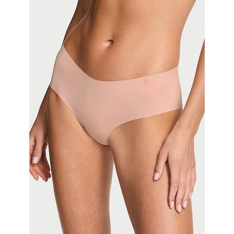 Victoria's Secret No-Show Cheeky Panty Beige (S)
