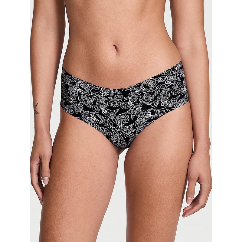 Victoria's Secret No-Show Cheeky Panty Black (XS)