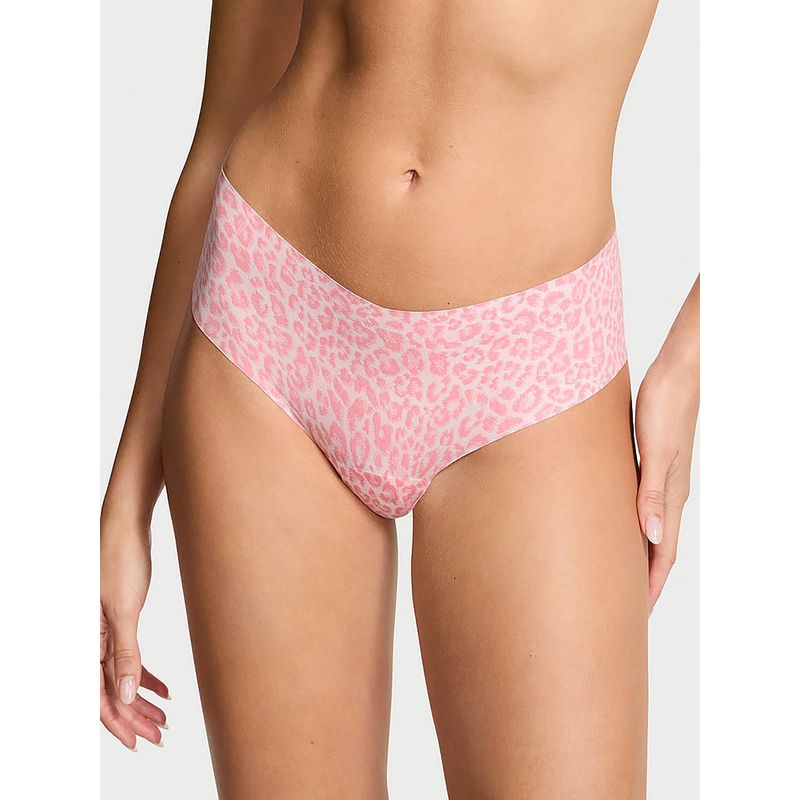 Victoria's Secret No-Show Cheeky Panty Pink (L)