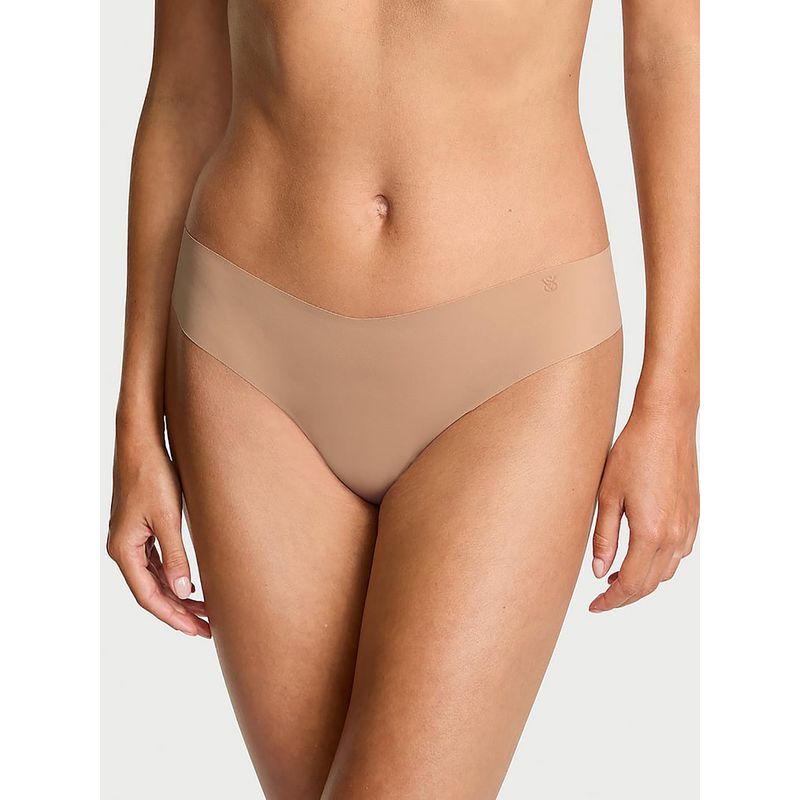 Victoria's Secret No-Show Thong Panty Beige (XL)