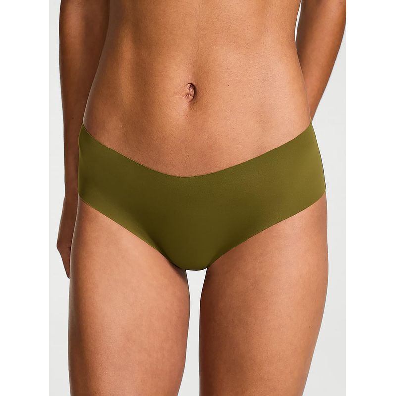 Victoria's Secret No-Show Strappy Cheeky Panty Green (S)