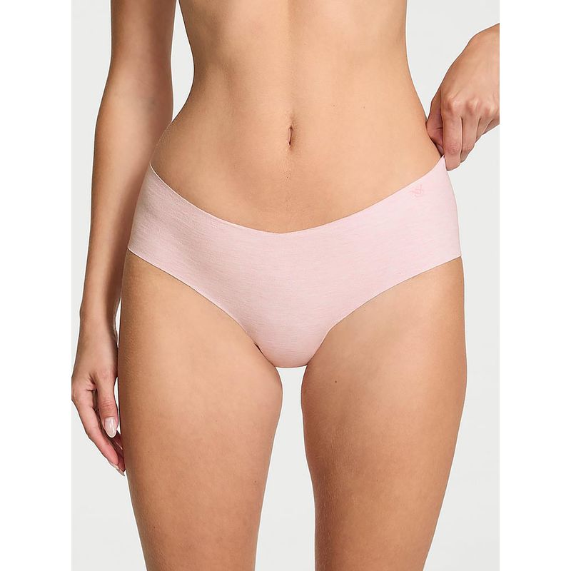 Victoria's Secret No-Show Cotton Cheeky Panty Pink (M)