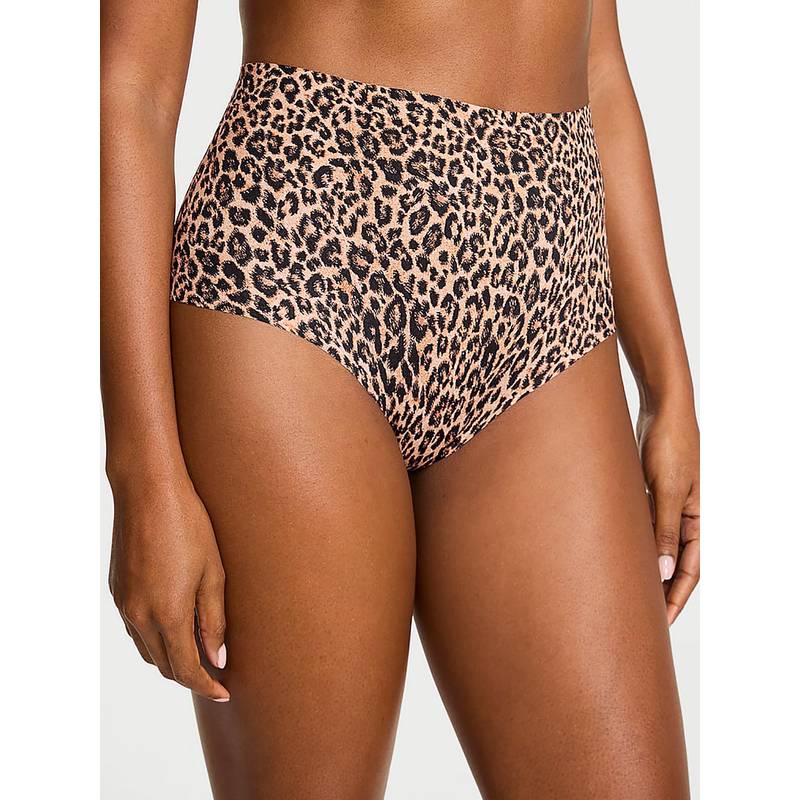 Victoria's Secret No-Show Modern Brief Panty Brown (M)
