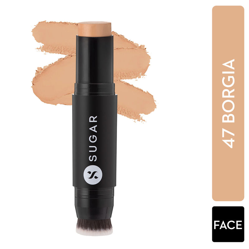 SUGAR Ace Of Face Foundation Stick - 47 Borgia (Medium Tan, Warm Undertone)