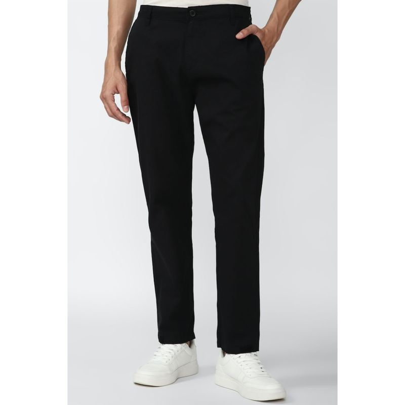 Buy Forever 21 Solid Pants In Black Online