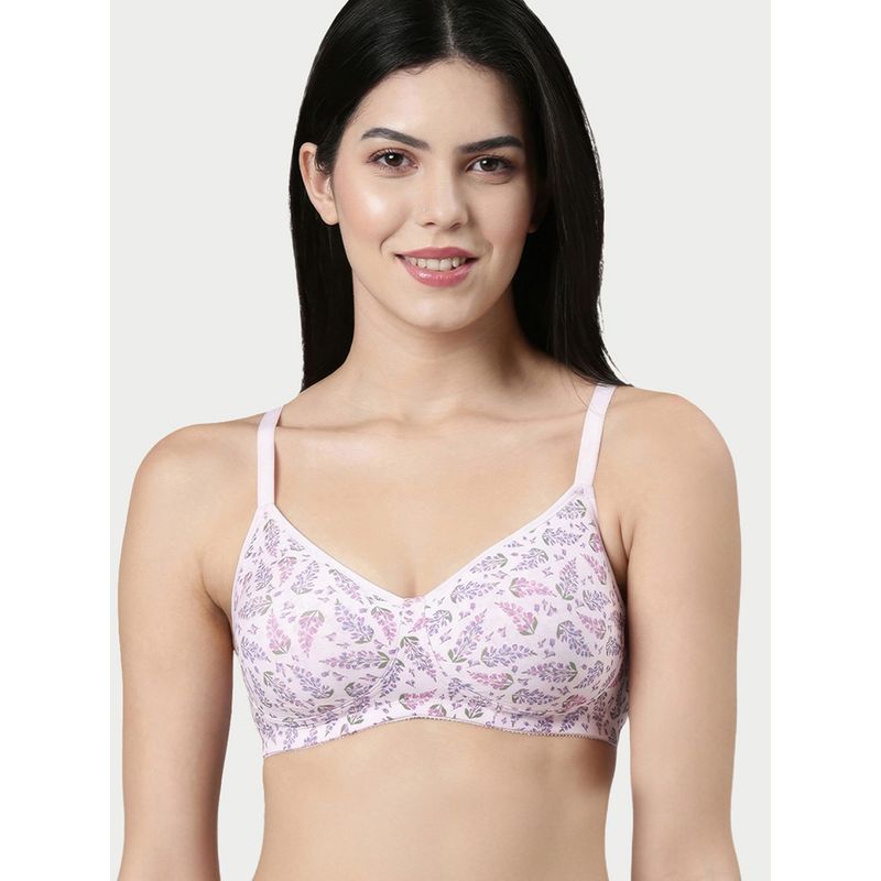 Enamor Fabcool Encircled Non Padded Wirefree High Coverage Cotton Everyday Bra A042 (32DD)