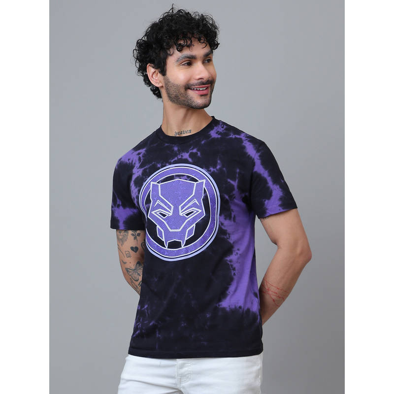 Free Authority Official Marvel Comic Black Panther Man T-shirt (2XL)