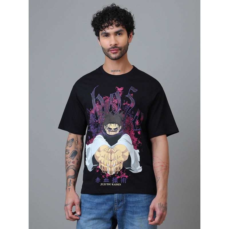 Free Authority Official JJK Choso Blood Manipulation Man Cotton Oversized Fit T-Shirt (S)