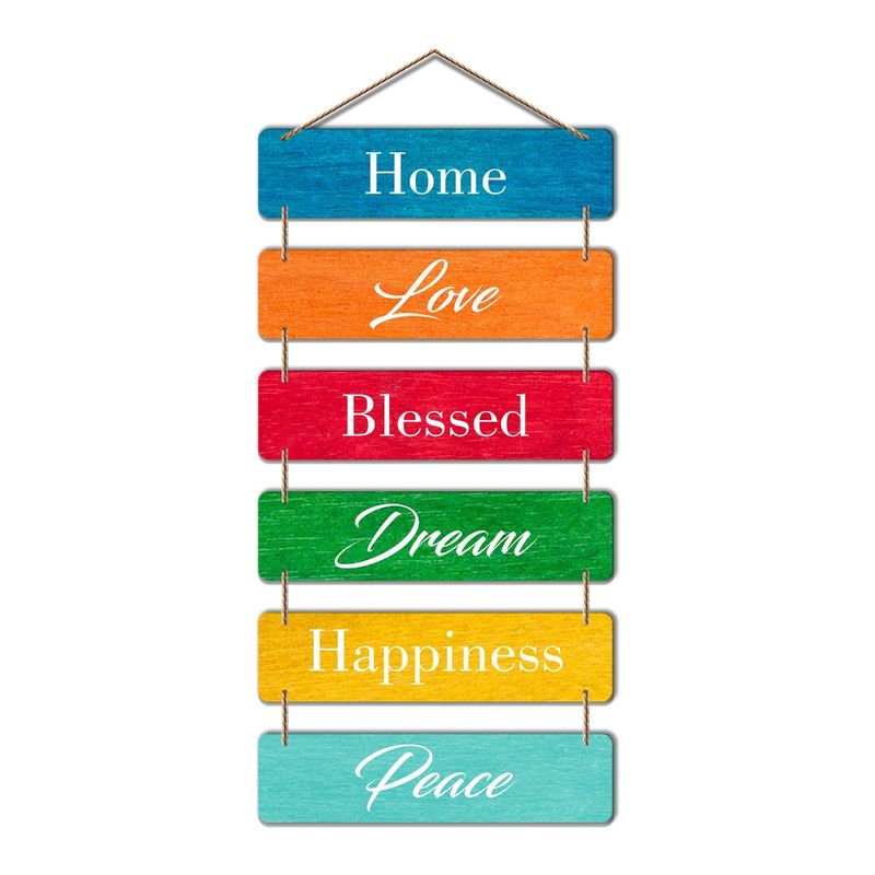 Buy Art Vibes Wooden Wall Hanging for Home Decoration Online
