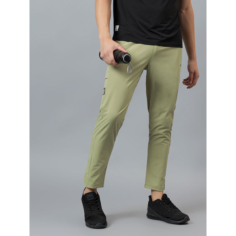 Dida Men Green Solid Trackpant (2XL)