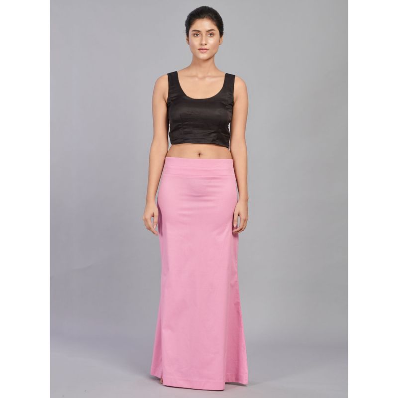 I AM BY DOLLYJAIN Cotton Lycra D'coat Pink (S)