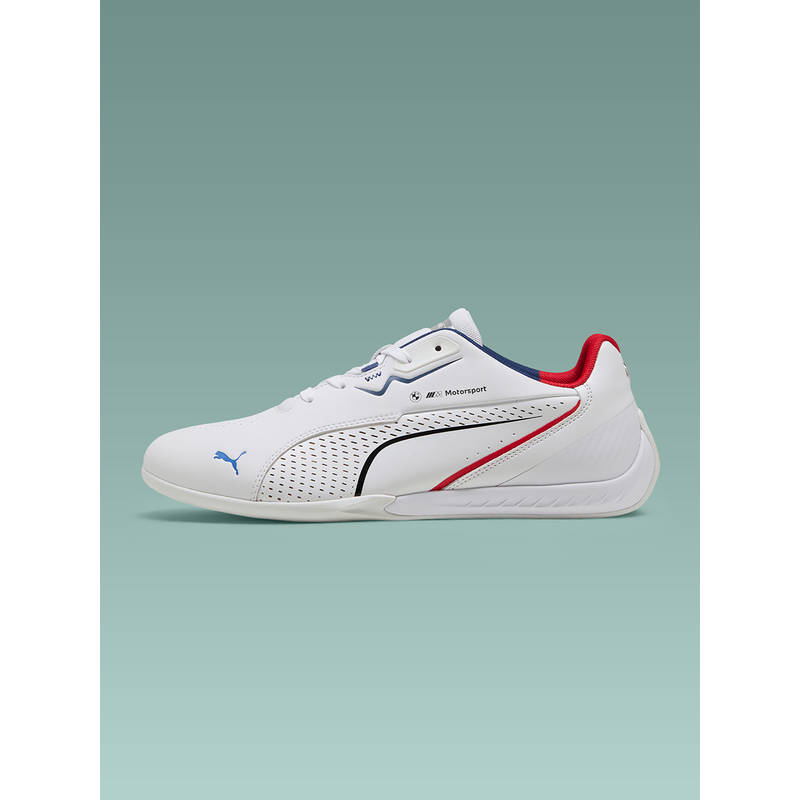 Puma BMW MMS Drift Cat 11 Unisex White Sneakers (UK 8)