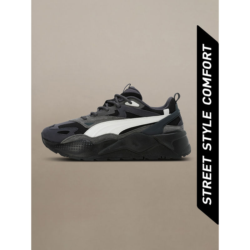 Puma RS-X Efekt PRM Unisex Black Sneakers (UK 8)