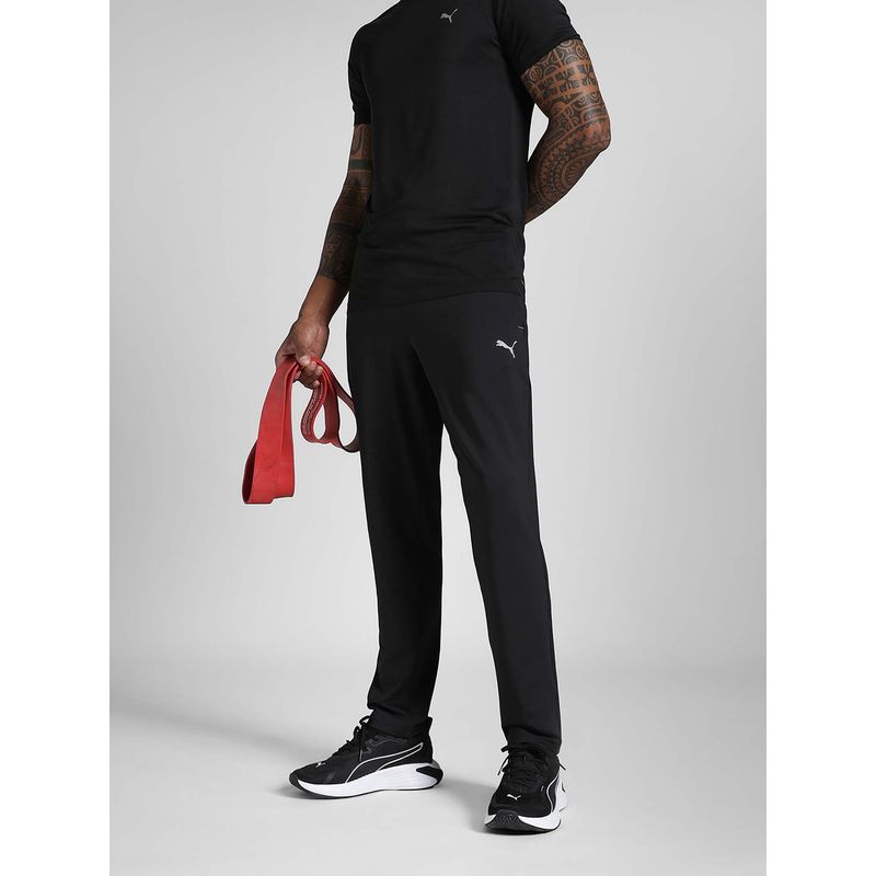 Puma Black Training Men's Knitted Trackpant (S)
