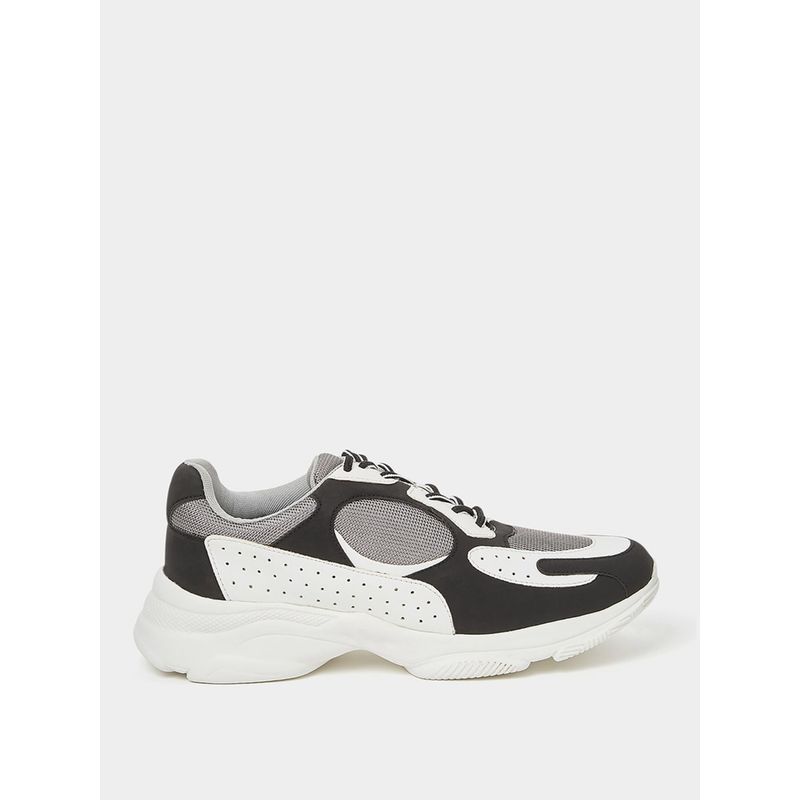 Styli Textured Colorblock Chunky Dad Sneakers (EURO 43)